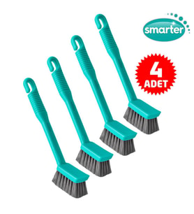 SMARTER 4 ADET BULAŞIK FIRÇASI (Yeşil)