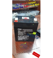 HHM-elektronikucuz - 12V Volt 4,5Ah Amper Bakımsız Kuru Akü - AYNI GÜNE KARGO GÖNDERİM -