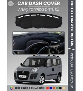 FIAT DOBLO D3 (2009-2013) AİRBAGSİZ Torpido Örtüsü Göğüs Torpido Koruma Çatlamayı Engeller Tam Uyum