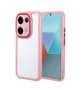Xiaomi Poco M6 Pro 4G Kılıf Kamera Korumalı Renkli Kenar ve Çerçeve Tasarımlı Zore Vitamin Kapak