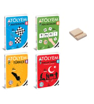 LGS 8. Sınıf Matematik Fen Türkçe ve İnkılap Atölyem 4lü Set