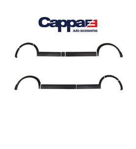 CAPPAFE Volkswagen T5 Transporter Dodik Seti UV Katkılı (ABS) K.Ş. Sağ Sürgülü 11 Parça 2003-2009