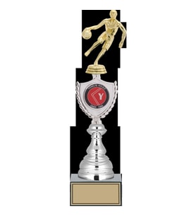 ODAK KUPA - Figürlü Kupalar - Basketbol Kadın Figürlü Kupalar FG-035 C - 38 cm