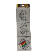 Colorino Puzzle Boyama Mini 13X13Cm 3Lü - 2 paket