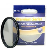 Phottix 67mm Ultra Slim Pro Digital CPL Polarize Filtre (Siyah)