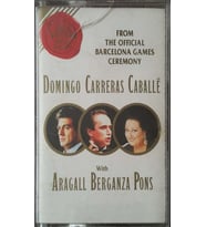 (Plak Değildir KASET tir) Form The Official Barcelona Games Ceremony Domingo Carreras Caballe With Aragall Berganza Pons Kaset