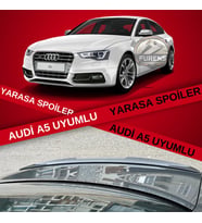 Audi A5 Sportback Bagaj Üstü Black Piano Yarasa Spoiler Bagaj Çıtası
