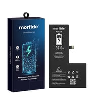 Apple iPhone XS Uyumlu 3210mAh Yüksek Kapasiteli Batarya Morfide M-Max – A Sınıf Hücre, 15 Ay Garantili