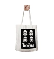 Star Wars The Troopers Strormtroopers Beetles iki Tarafı Kalıcı Baskılı Yıkanabilir Çanta