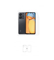 Xiaomi Redmi 13C Ön, Arka ve Yan 360 Derece Tam Kaplama Poliüretan Film