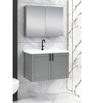 %100 Mdf 80 cm Riva Banyo Dolabı