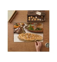 Ramazan Pidesi Tasarımı 240 parça Ahşap Puzzle Ahşap Kutuda MP01082