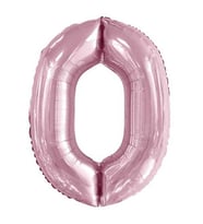 Bebek Pembe 0 Rakam Folyo Balon 100 cm
