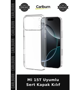Mi 15T Uyumlu Sert Kapak Kılıf Mobil Koruma Aksesuar Çeşitleri Ekipman