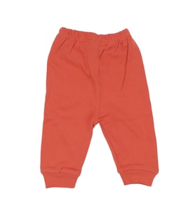 Unisex Turuncu Manşetli Tek Alt
