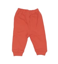 Unisex Turuncu Manşetli Tek Alt