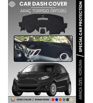 FORD FİESTA (2008-2017) Torpido Örtüsü Ön Panel Koruma Tam Uyum Çatlamayı Önler Kolay Montaj