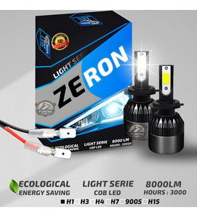ZERON Light Series H1 Led Xenon Şimşek Etkili Led Xenon Led Ampul