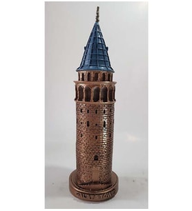 GALATA KULESİ BİBLO 23 CM BRONZ