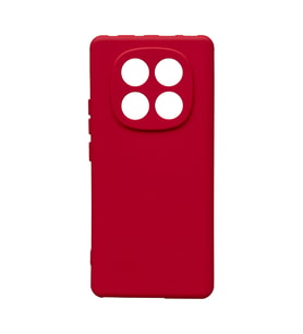 Xiaomi Redmi Note 14 Pro 4G Kılıf Biye Yumuşak Silikon Case (Kırmızı)