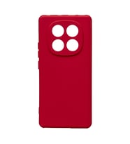 Xiaomi Redmi Note 14 Pro 4G Kılıf Biye Yumuşak Silikon Case (Kırmızı)