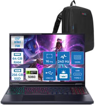 Acer Predator Helios Neo 16 Aı Intel®core™ Ultra 9 275HX 64GB Ddr5 256GB SSD 8GB/RTX5060 115W 16" 2560 x 1600 Wqxga 240HZ  Freedos Gaming Bilgisayar. NHQVUEY001F16+ZETTAÇANTA