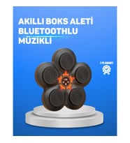 Mey İthalat® Müzikli Boks Duvar Paneli Akıllı Işık Sistemli Refleks ve Kondisyon Aleti