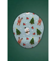Yılbaşı Temalı Bilek Destekli Mouse Pad