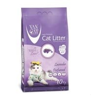 Vancat Lavanta Kokulu Bentonit Kedi Kumu İnce Taneli 10 kg