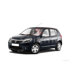 Dacia Sandero Ayna Kapağı 2 Prç. Abs. Krom 2007-2014