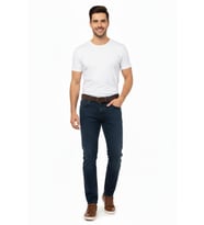 Erkek Regular Fit Jeans Pantolon 320 BGL-ST04977 (Lacivert)