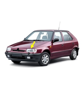 Skoda Felicia 1995-1996-1997 Sol Ön Far 6U1941017