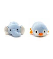 Kızılkaya Çift Taraflı Fil Penguen Peluş Oyuncak 23 cm 2505152 (Çok Renkli)