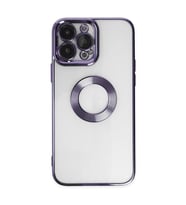 Apple İphone 14 Pro Max Kılıf Slot Silikon - Mor