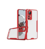 Newface Xiaomi Mi 12T Kılıf Platin Silikon - Kırmızı