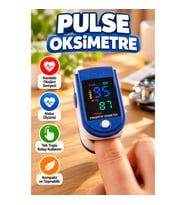 Hassas Ölçümlü Parmak Tipi Pulse Oksimetre – Kompakt ve Taşınabilir