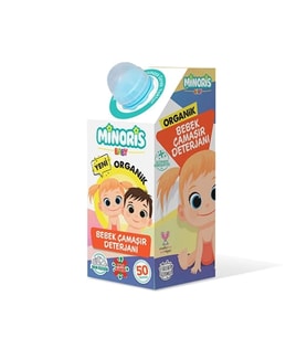 Minoris Baby Organik Antialerjik Bebek Çamaşır Deterjanı 1000ml