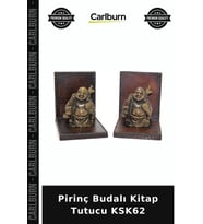 Özel Üretim Dekoratif Kitaplık Aksesuar Ev Hediyesi Kütüphane Pirinç Budalı Kitap Tutucu KSK62
