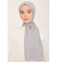Belli Fresh Berlin Şal 80 Gri Tek Renk 49954
