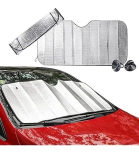 Araç Ön Cam Katlanabilir Güneşlik Isı Yansıma Önleyici Dacia Duster Honda Civic Ford Focus Skoda Sup