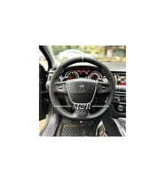 PEUGEOT 508 ARACA ÖZEL  KAPLAMA DERİ DİREKSİYON KILIFI