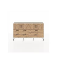 Arges Konsol 4 Raflı 6 Çekmeceli 4 Kapaklı 176x30x99 Aytaşı-Çam