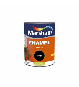 ENAMEL SOLVENT BAZLI AHŞAP-METAL BOYASI PARLAK SİYAH 0,75LT