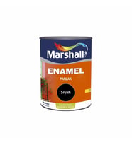 ENAMEL SOLVENT BAZLI AHŞAP-METAL BOYASI PARLAK SİYAH 0,75LT