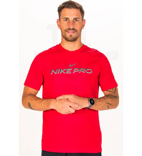 Nike Pro Dri Fit Training Tee Erkek Antreman Tişört Kırmızı