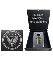 Fenerbahçe Lisanslı Çubuklu Forma Çift Taraflı  Anahtarlık Kanarya Ahşap Kutulu