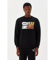 No Fear Erkek Sweatshirt Siyah M500260