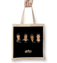 Grease T Birds Movie Silhouette Bez Çanta Uzun Saplı