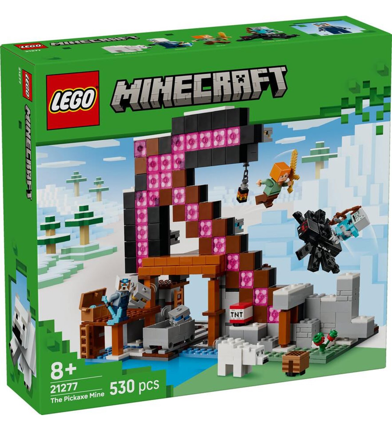 mineさん LEGO Minecraft Zombi Zindanı 21587