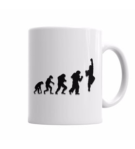 Evolution of Shoryuken Street Fighter Kupa Bardak Porselen
